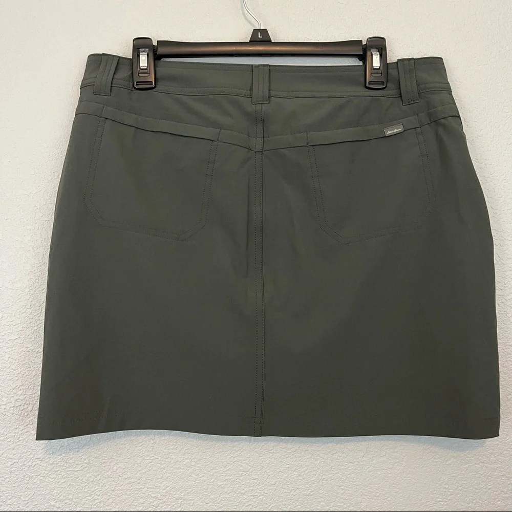 Eddie Bauer Women's Adventurer 2.0 Skort Size 10 Gray UPF Athletic Stretch - Picture 8 of 8